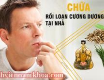 chữa rối loạn cương dương tại nhà