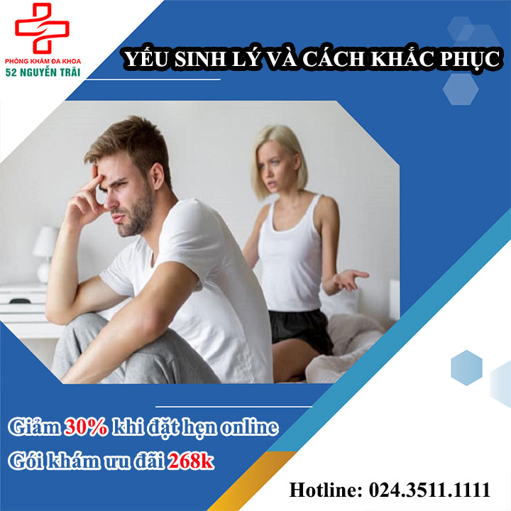 Cách chữa yếu sinh lý ở nam giới như thế nào hiệu quả?