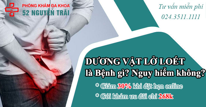 Dương vật lở loét nguyên nhân do đâu? Có nguy hiểm không?