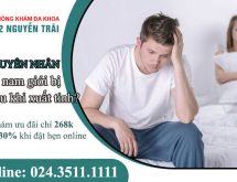6 Nguyên nhân thường gặp khiến nam giới bị đau khi xuất tinh