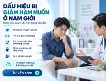 giảm ham muốn nam giới